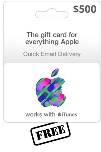 Tap to unlock your free Apple gift card